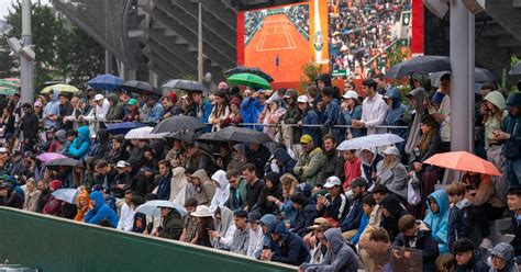 Matches Annul S Roland Garros Combien Les Spectateurs Seront Ils