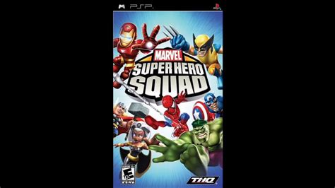 Marvel Super Hero Squad Psp Opening Intro Part Youtube