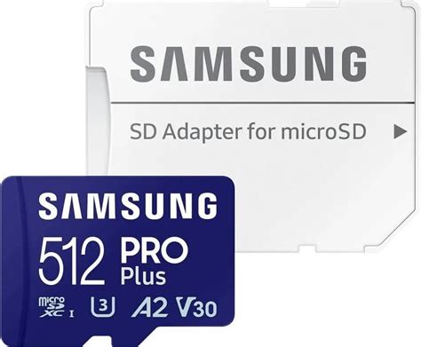 Купить Карта памяти microSDXC UHS-I U3 Samsung Pro PLUS 512 ГБ по цене ...