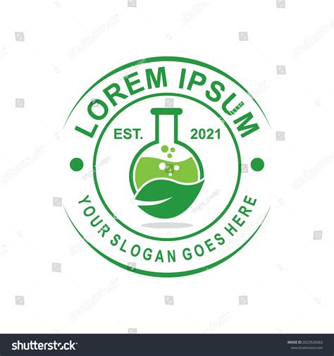 Laboratory Logo Medical Logo Vector Stock Vector (Royalty Free ...