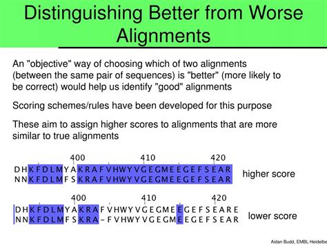 PPT Pairwise Alignments And Sequence Similarity Based Searching