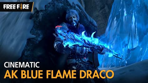 Garena Free Fire Ak Blue Flame Draco Skin Release Date And Details