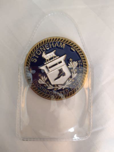 Stoneham Th Anniversary Challenge Coins