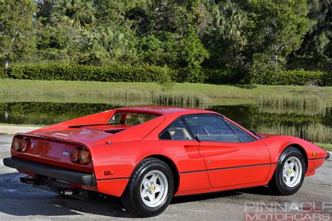 1977 Ferrari 308 GTB Classiche Certified Red Tan Low Miles Investment