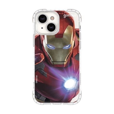 Capa Capinha Gocase P Todos IPhone 13 Marvel Eu Sou O Homem De Ferro