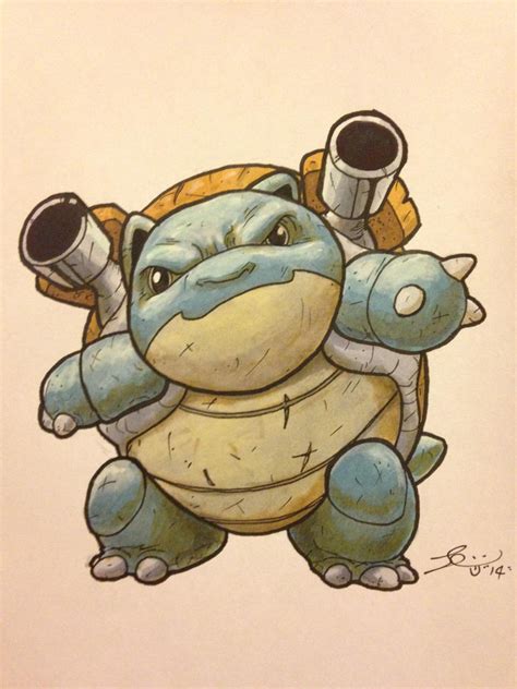 Blastoise By Grizlyjerr On Deviantart