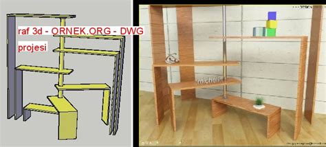 Proje Sitesi Raf D Autocad Projesi