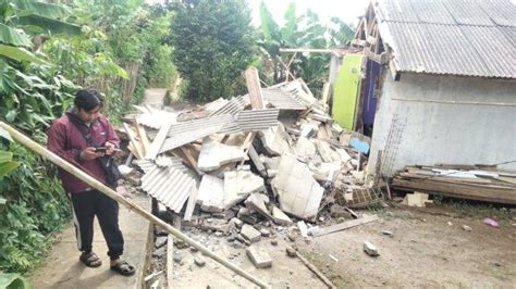 Gempa Bumi Di Cianjur Terasa Sampai Sukabumi Bpbd Sebut Rumah Rusak