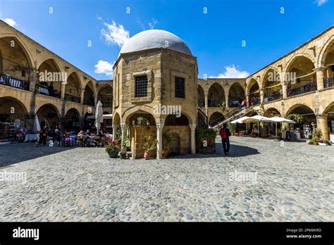 Inner courtyard Büyük Han Great Inn the largest caravanserai in