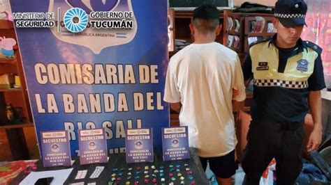 Secuestran 120 dosis de cocaína y ansiolíticos en un allanamiento por