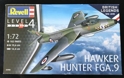 Revell Hawker Hunter Fgamk9 172 Build Review Scale Modelling Now