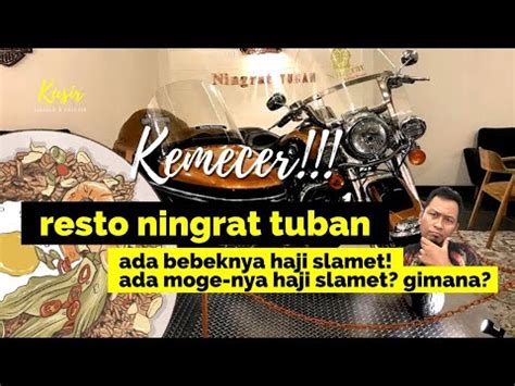 Kuliner Tuban Bebek Haji Slamet Resto Ningrat Tuban YouTube