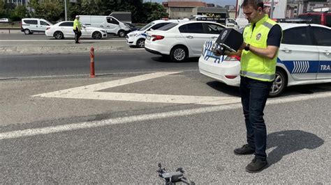 Stanbul Da Dron Destekli Trafik Denetimi