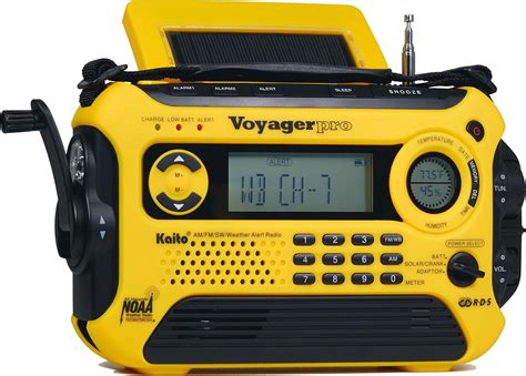 Kaito Voyager Pro Ka Dynamo Crank Solar Power Emergency Radio