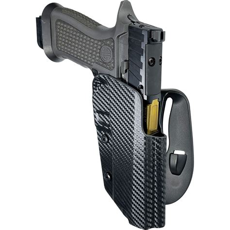 Black Scorpion Gear Owb Kydex Paddle Holster Fits Sig Sauer P320 X5 X5