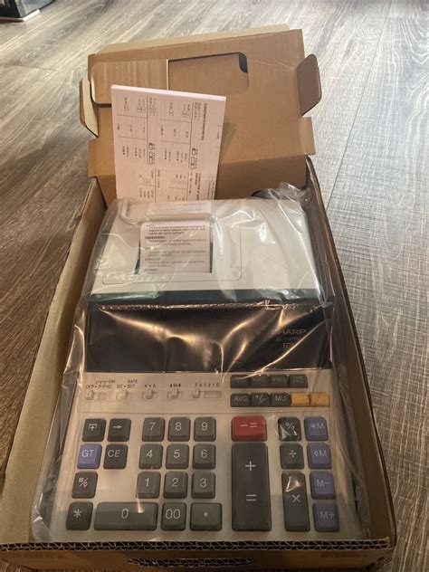 Sharp El 1197piii Printing Calculator Ebay