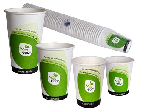 Yeseco Compostable Hot Cups