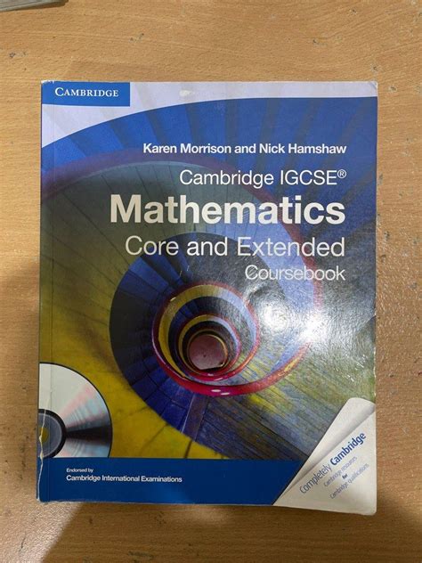 Cambridge Igcse Mathematics Core And Extended Coursebook Buku Alat