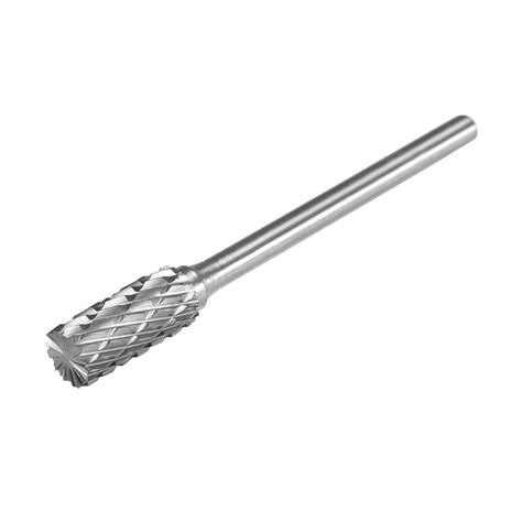 Uxcell Tungsten Carbide Rotary Files 1 8 Shank Double Cut Top Toothed