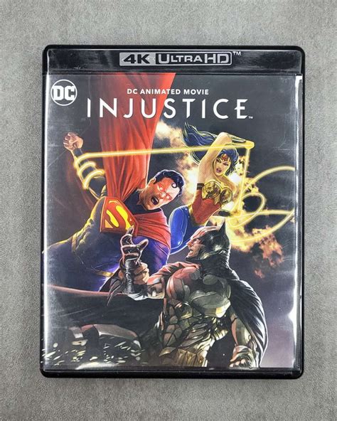 Injustice K Ultra Hd Blu Ray Digital Dvds Ebay