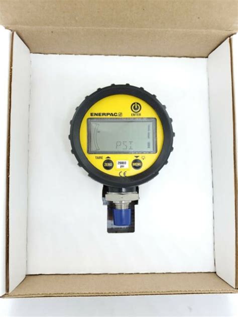 Enerpac Dgr Digital Hydraulic Pressure Gauge Psi Nptf