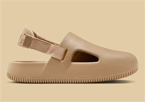 Nike Calm Mule Clog Sesame Fb Sneakernews