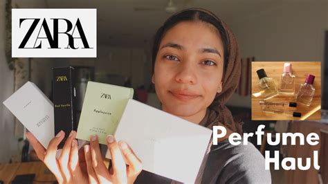 Zara Perfume Haul First Impressions Youtube