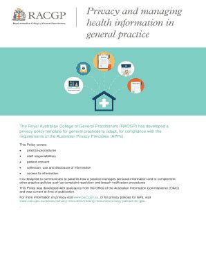 Fillable Online The Royal Australian College Of General Practitioners