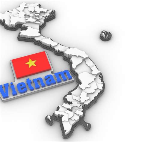 3d Printable Map Of Vietnam By Hoang Phuong