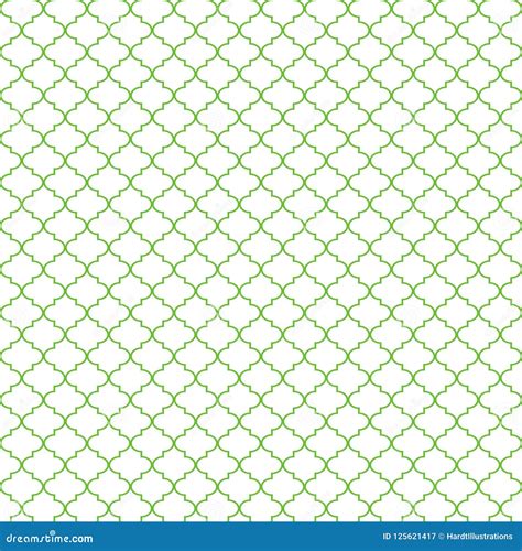 Quatrefoil Seamless Pattern Stock Vector Illustration Of Background