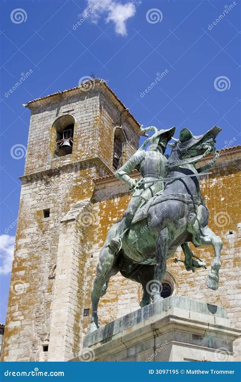 Francisco Pizarro Statue, Trujillo Royalty-Free Stock Photo ...