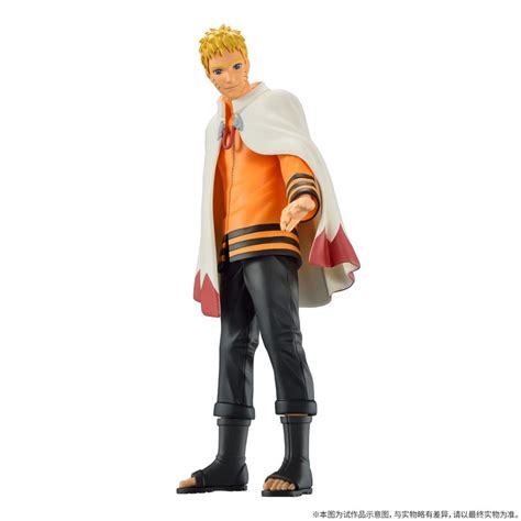 Naruto Shippuuden Uzumaki Naruto 20th Anniversary Hokage Bandai