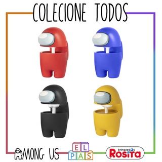 Among Us Vermelho Boneco De Vinil 10 Cm Original Rosita Shopee Brasil