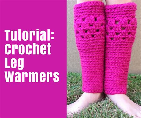 Tutorial Crochet Leg Warmers The Crafty Mummy