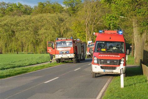 Werkstattbrand In Neuhaus Entpuppt Sich Als Realistische Einsatz Bung