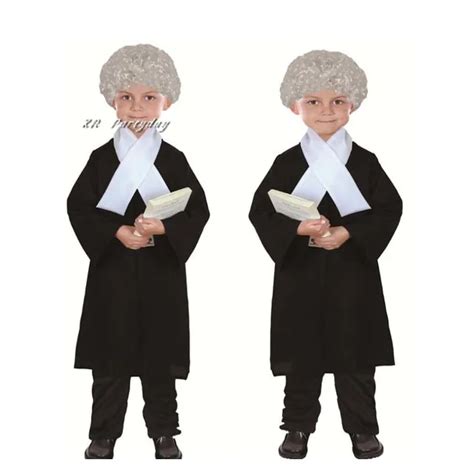 New Kids Boy Girl Lawyer Costume Children Judge Cosplay Costumes ...