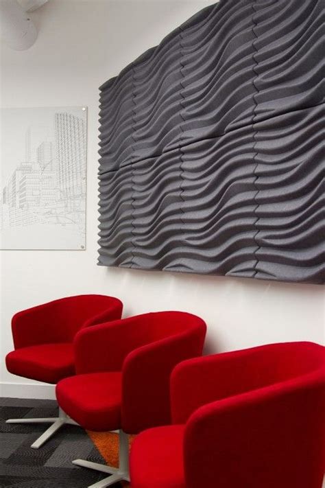 Wave Acoustic Wall Panel Soundtect Ltd Acoustic Wall Panels Acoustic Panels Acoustic Wall