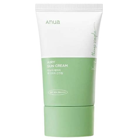 ANUA Airy Sun Cream SPF50 PA 50ml Facecorner