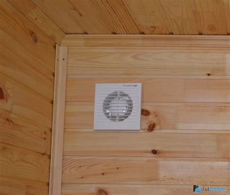 Вентиляция в бане