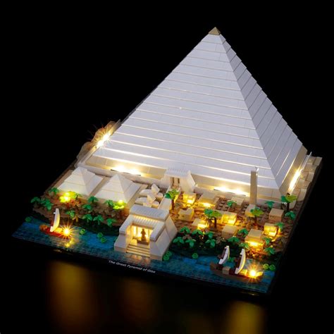 Amazon Mixiaokit Led Lighting Kit For Lego Pyramid Of Giza Lego