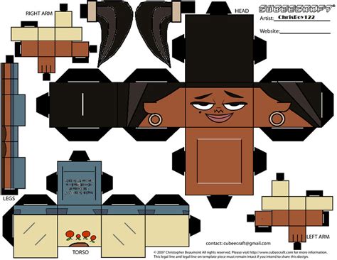 Total Drama Leshawna Cubeecraft By Chrisboy122 On Deviantart