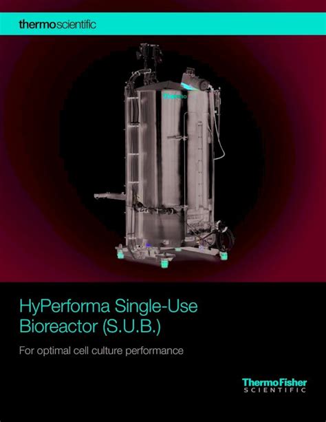 Pdf Hyperforma Single Use Bioreactor S U B Our Single Use