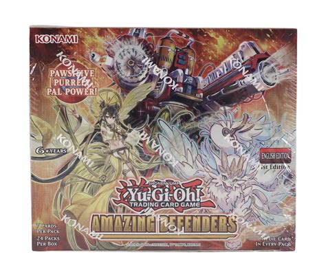 Yu Gi Oh Amazing Defenders Booster Box Da Card World