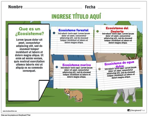 Hoja De Trabajo Imprimible Del Archivo De Datos Del Ecosistema Porn