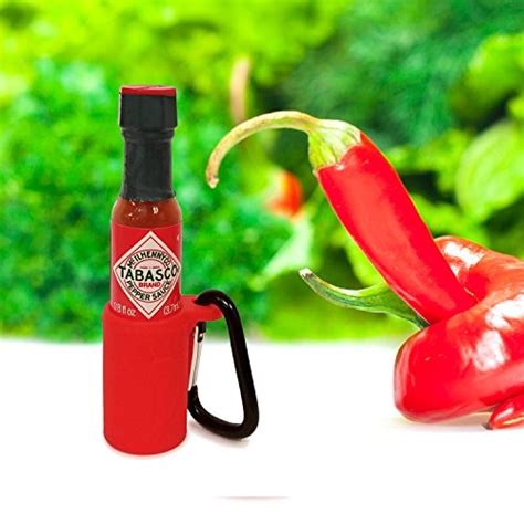 Tabasco Sauce Keychain Includes Bottle Of Hot Sauce ThatSweetGift