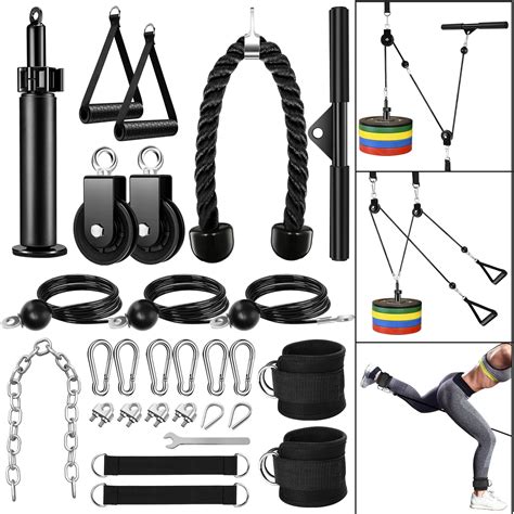 Buy Riiai Weight Cable Pulley System Gym 2022 Lat Pull Down Cable