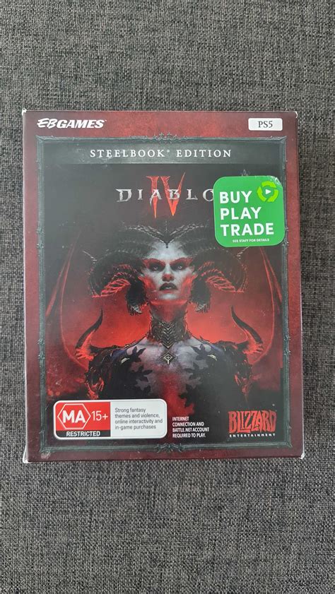 Diablo 4 IV PS5 Steelbook Kolekcjonerski Gra Nowa Polska Wersja Gdynia