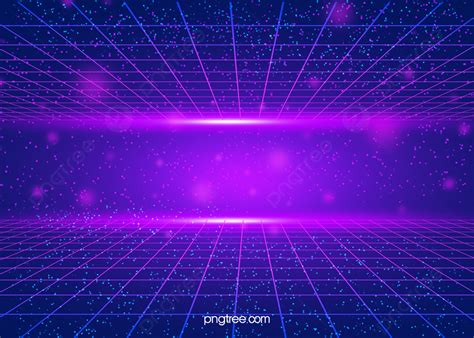 Metaverse Meta Purple Neon Grid Space Background Luminescence Grid