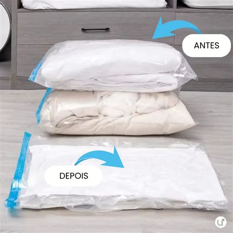 Melhor Saco A Vácuo Para Roupas - Kit Saco a Vácuo para Roupas: Dobro de Espaço | Uni Escolhas