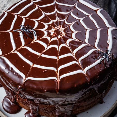 Spiderweb Cake Recipe—